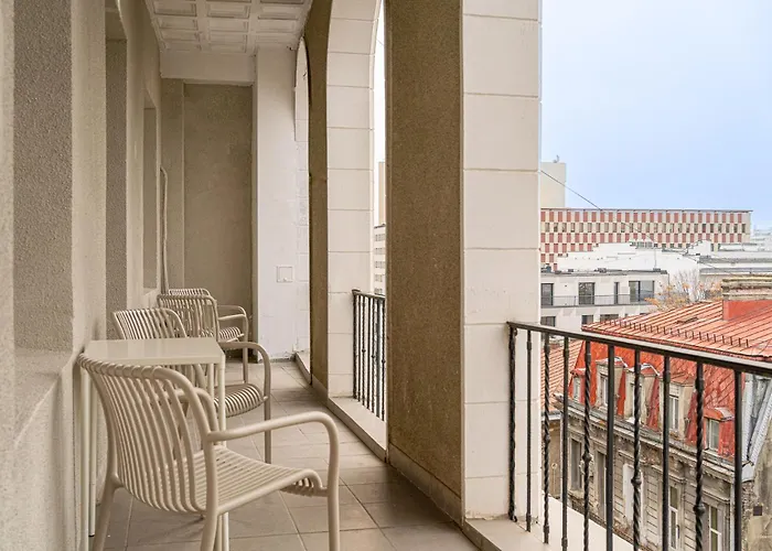 Loggia & Luxe 4br Penthouse In Universitatii Area Апартаменты *