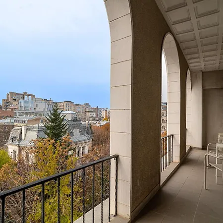 Lägenhet Loggia & Luxe 4br Penthouse In Universitatii Area